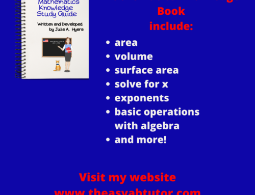 The ASVAB Tutor Presents Topics Cover in Her ASVAB Mathematics Knowledge Book