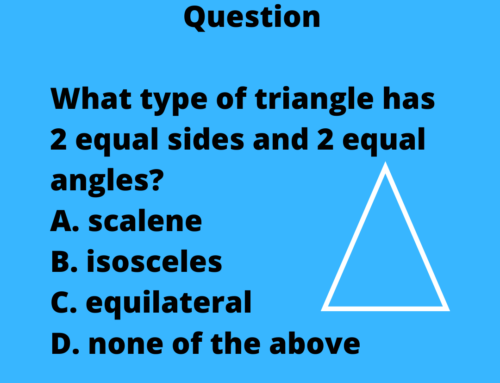 The ASVAB Tutor Presents Mathematics Knowledge Question on Isosceles Triangles