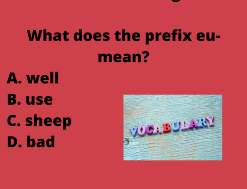 The ASVAB Tutor Presents ASVAB Word Knowledge Question on Prefix Eu-