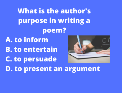 The ASVAB Tutor Presents Paragraph Comprehension Question on Author’s Purpose
