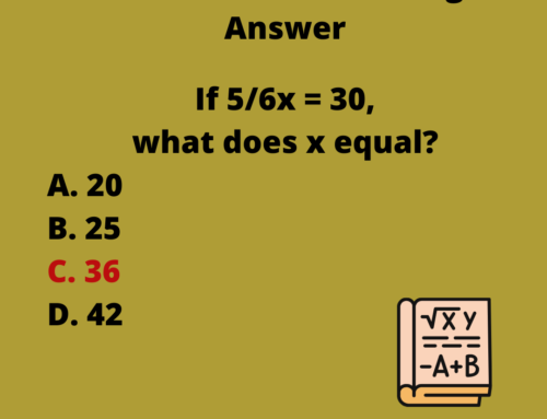 The ASVAB Tutor Presents Answer to Math Problem on Algebra with Fractions