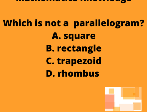 The ASVAB Tutor Presents Math Knowledge Question on Parallelograms