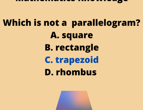 The ASVAB Tutor Present Answer to Mathematics Knowledge Question on Parallelograms