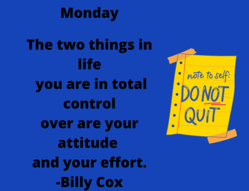 The ASVAB Tutor Presents Motivational Quote About Attitude and Effort