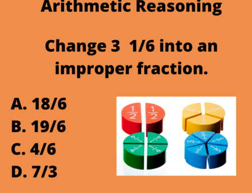 The ASVAB Tutor Presents Math Problem on Changing Mixed Number to Improper Fraction