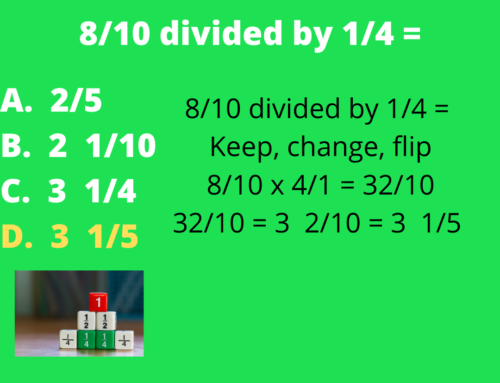 The ASVAB Tutor Presents Answer to Arithmetic Reasoning Question on Fractions