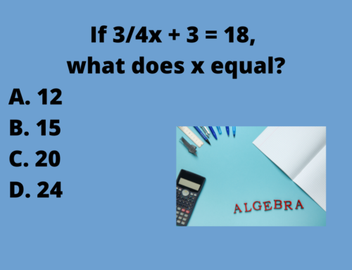 The ASVAB Tutor Presents Mathematics Knowledge Question on Algebra with Fractions Mathematics Knowledge