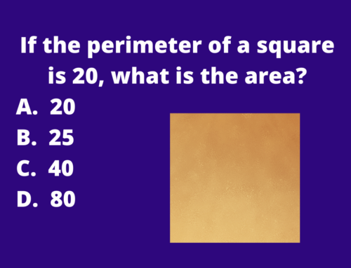 The ASVAB Tutor Presents Mathematics Knowledge Question on Perimeter and Area