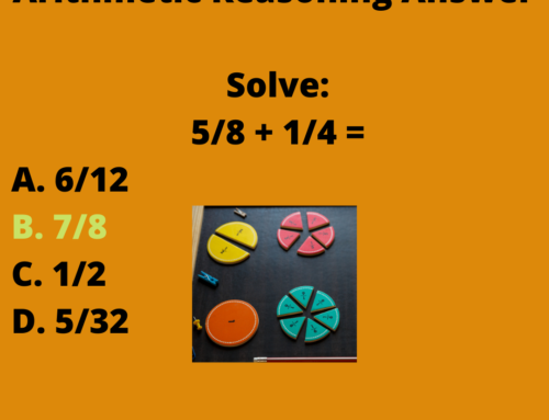 The ASVAB Tutor Presents Answer to Question on Adding Fractions