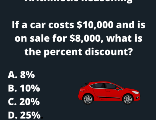 The ASVAB Tutor Presents  Arithmetic Reasoning Question on Percent Change