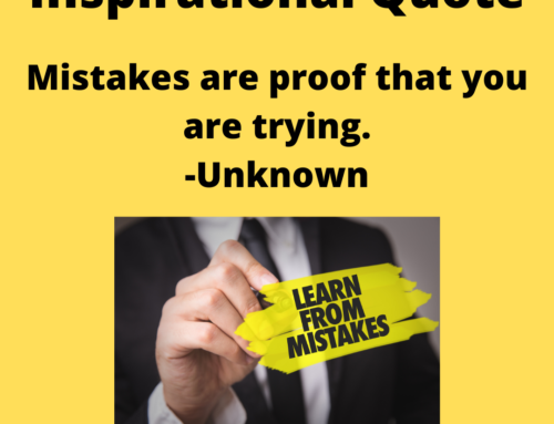 The ASVAB Tutor Presents Inspirational Quote About Mistakes