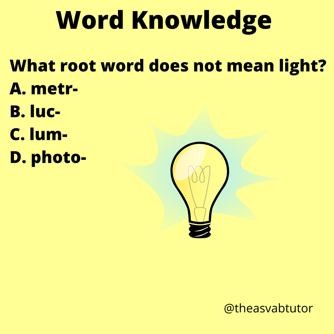 the-asvab-tutor-presents-question-on-root-word-that-means-light-the