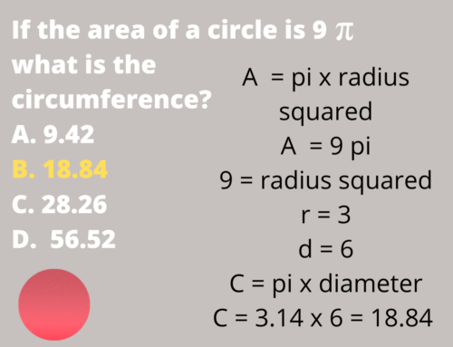 The ASVAB Tutor Presents Answer to Circle Question