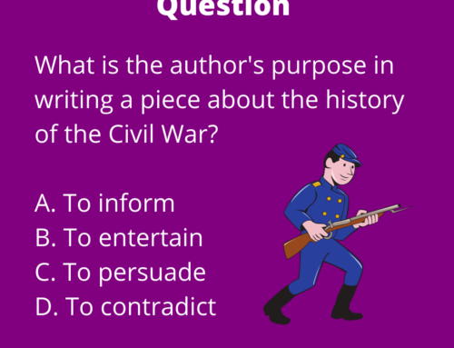 The ASVAB Tutor Presents an Author’s Purpose Question about the Civil War