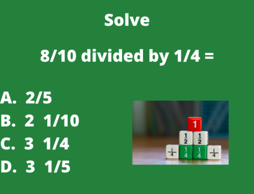 The ASVAB Tutor Presents Dividing Fractions Question