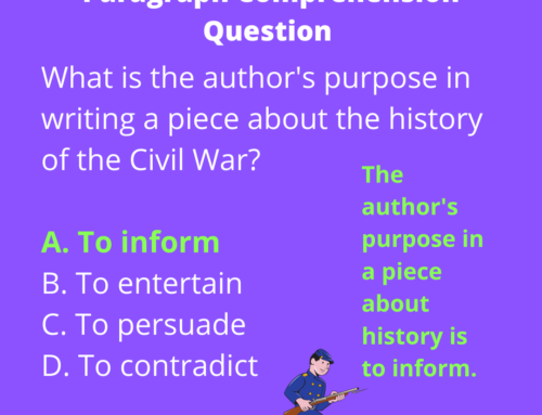 The ASVAB Tutor Presents Answer to Author’s Purpose Question on Civil War