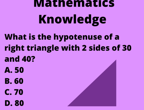 The ASVAB Tutor Presents a Right Triangle Question