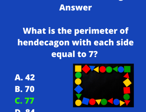 The ASVAB Tutor Presents Answer to Perimeter Question