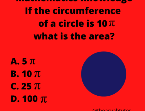 The ASVAB Tutor Presents  Circumference Question