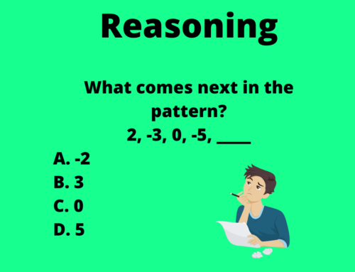 The ASVAB Tutor Presents Patterns and Sequence Question
