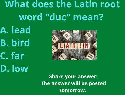 The ASVAB Tutor Presents Question on Root Word “Duc”