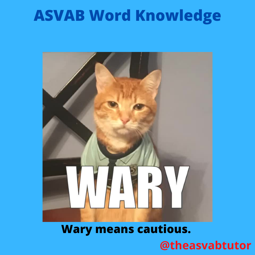 The ASVAB Tutor Presents A Video For The Word Wary The ASVAB Tutor the-asvab-tutor-presents-a-video-for-the-word-wary-the-asvab-tutor