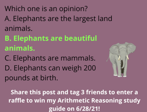 The ASVAB Tutor Presents Fact or Opinion Answer on Elephants