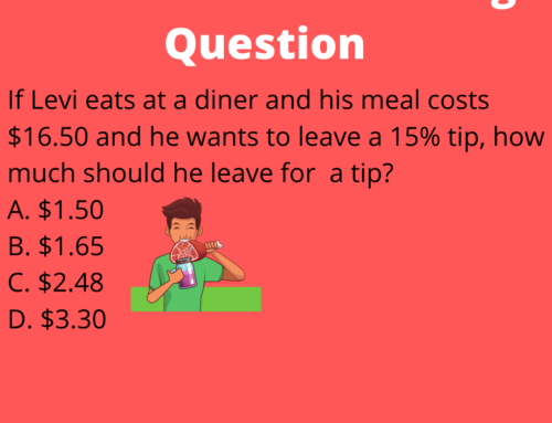 The ASVAB Tutor Presents a  Question on Tip