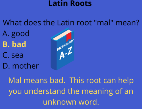 The ASVAB Tutor Presents Meaning of Latin Root Word “Mal”