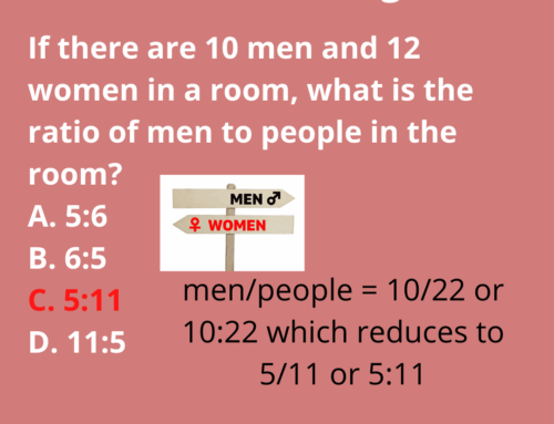 The ASVAB Tutor Presents Answer to Arithmetic Reasoning Question on Ratios