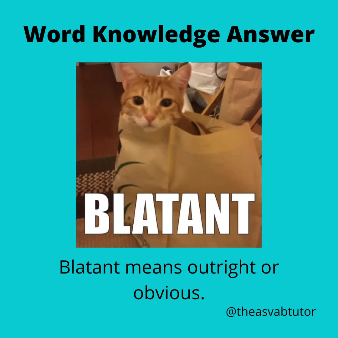 The ASVAB Tutor Presents Video on Word Knowledge Vocabulary Word ...