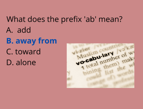 The ASVAB Tutor Presents Answer to Word Knowledge Question on the Prefix Ab-