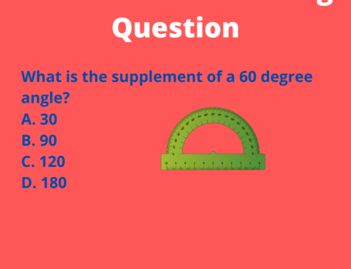 The ASVAB Tutor Presents Mathematics Knowledge Question on Supplementary Angles