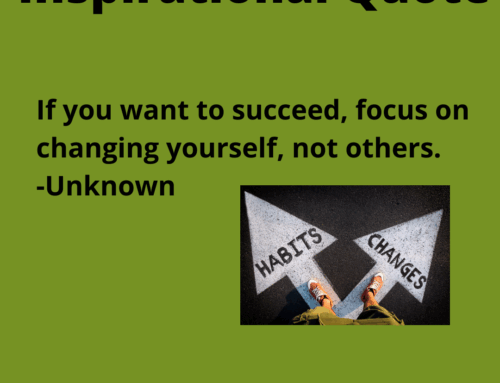 The ASVAB Tutor Presents Motivational Quote About Changing Yourself