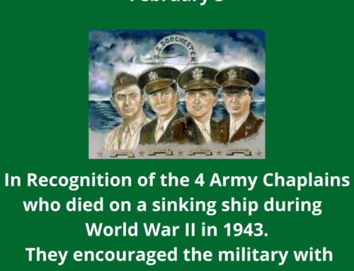 The ASVAB Tutor Remember Four Chaplains’ Day