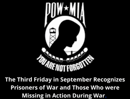 The ASVAB Tutor Remember National POW/MIA Recognition Day, September 19