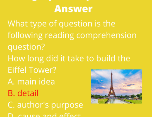 The ASVAB Tutor Presents Answer to Paragraph Comprehension Question About the Eiffel Tower
