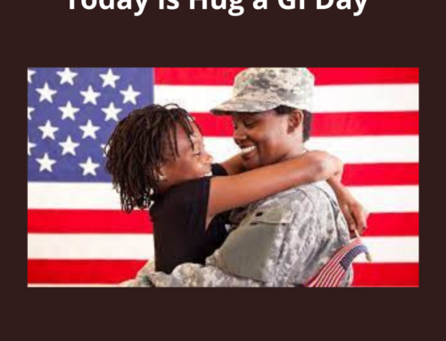 The ASVAB Tutor Remembers Hug a GI Day, March 4