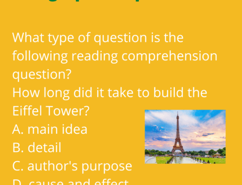 The ASVAB Tutor Presents Paragraph Comprehension Question about the Eiffel Tower